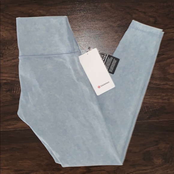 lululemon athletica Pants - NWT Lululemon Washed Chambray Wunder Under Pants 6